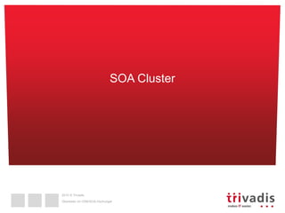 2015 © Trivadis
Überleben im OSB/SOA-Dschungel
SOA Cluster
 