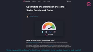 https://questdb.io/blog/optimizing-optimizer-time-series-benchmark-suite/
 