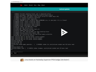 Berlin Embedded Linux meetup: How to Linux on RISC-V