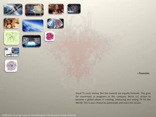 Berlin LLC - TV for the World!