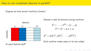 Distributed Coordinate Descent for Logistic Regression with ...
