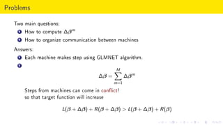 Distributed Coordinate Descent for Logistic Regression with ...