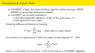 Distributed Coordinate Descent for Logistic Regression with ...