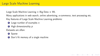 Distributed Coordinate Descent for Logistic Regression with ...