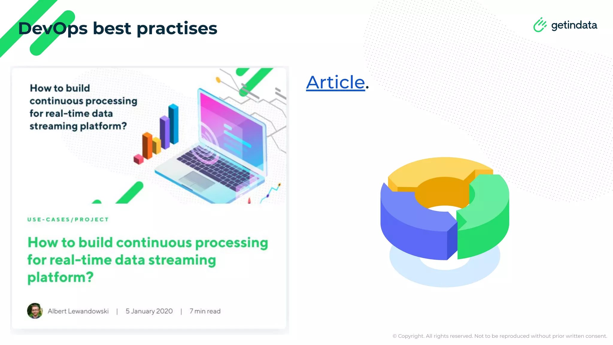 © Copyright. All rights reserved. Not to be reproduced without prior written consent. DevOps best practises Article. 