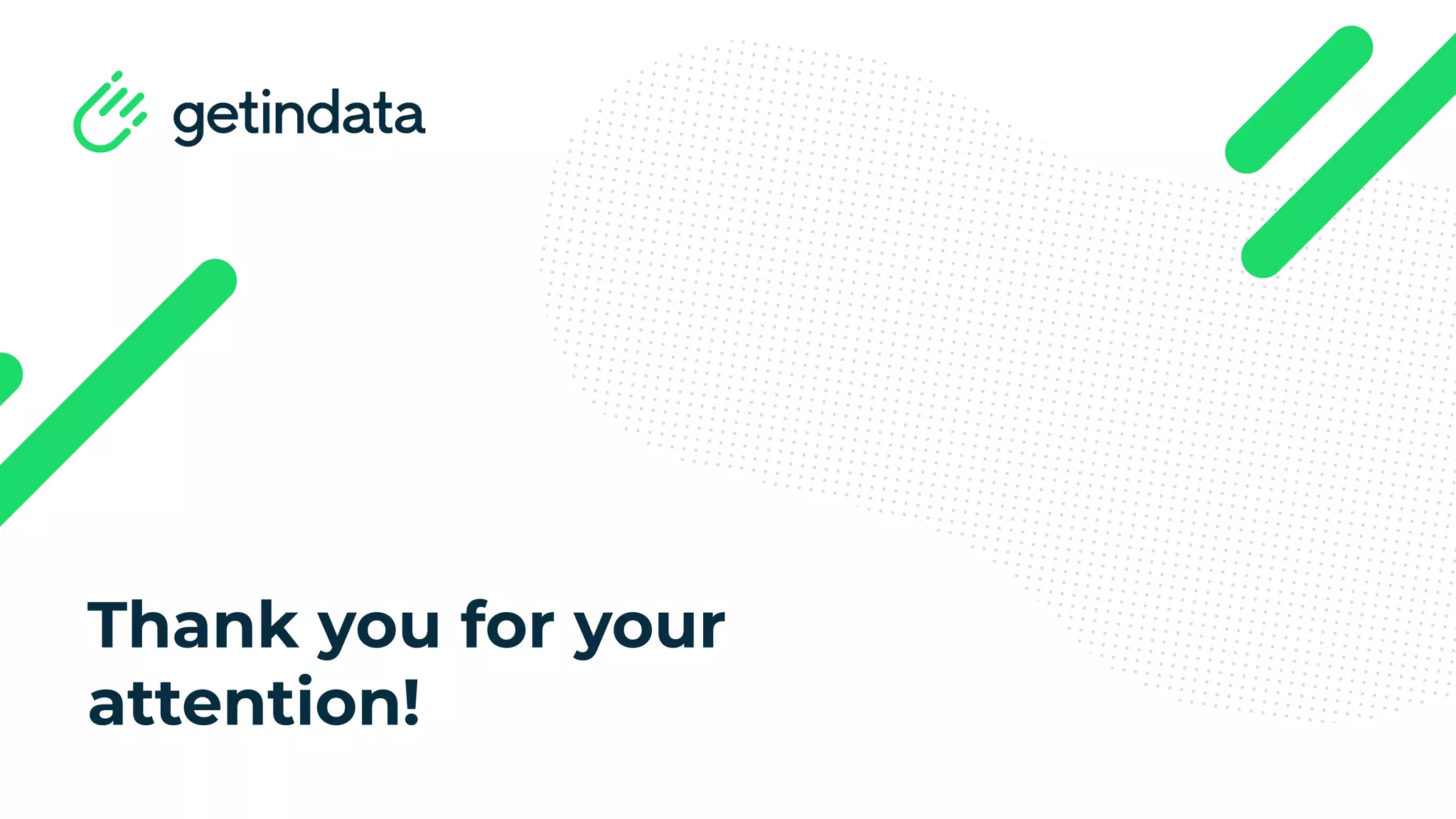 Thank you for your attention! 