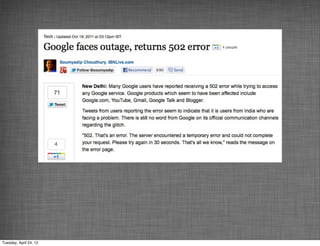 Tuesday, April 24, 12
 