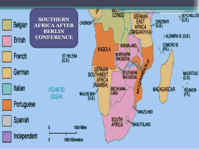 South Africa After The Berlin Conference