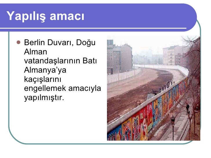 Berlin duvarı Berlin duvarı