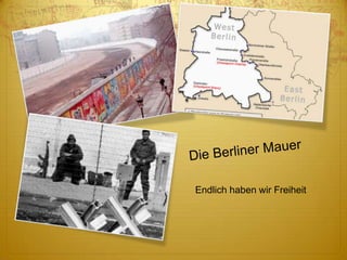 Endlich haben wir Freiheit
 