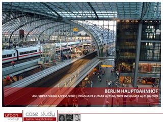 Berlin hauptbanhof central railway
