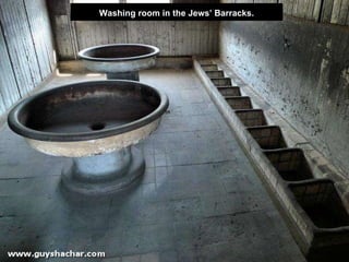 Washing room in the Jews’ Barracks. 