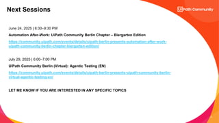 UiPath Community Berlin: Studio Tips & Tricks and UiPath Insights | PDF