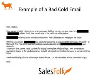 How to 10x Your Traction with Cold Email: Sales Hacker Conference Berlin