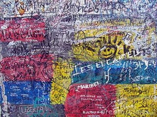 Berlin wall graffiti | PPTX