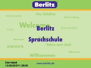 Berlitz Sprachschule ,[object Object],[object Object]