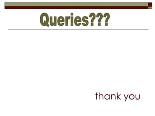 thank you   Queries??? 