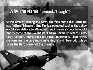 Bermuda triangle