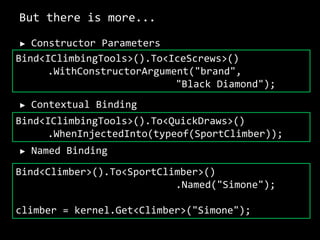 Inversion of ControlDemo:AttributesInjection Patterns9