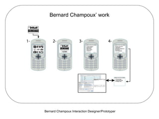 Bernard Champoux’ work 