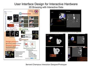 User Interface Design for Interactive Hardware 3D Browsing with Interactive Data 