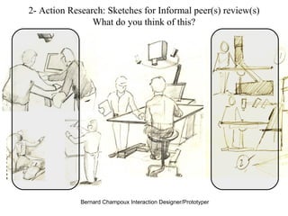 2- Action Research: Sketches for Informal peer(s) review(s) What do you think of this? 