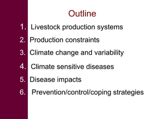 The challenge of climate-related infectious livestock diseases in undermining social entrepreneurship development for rural communities