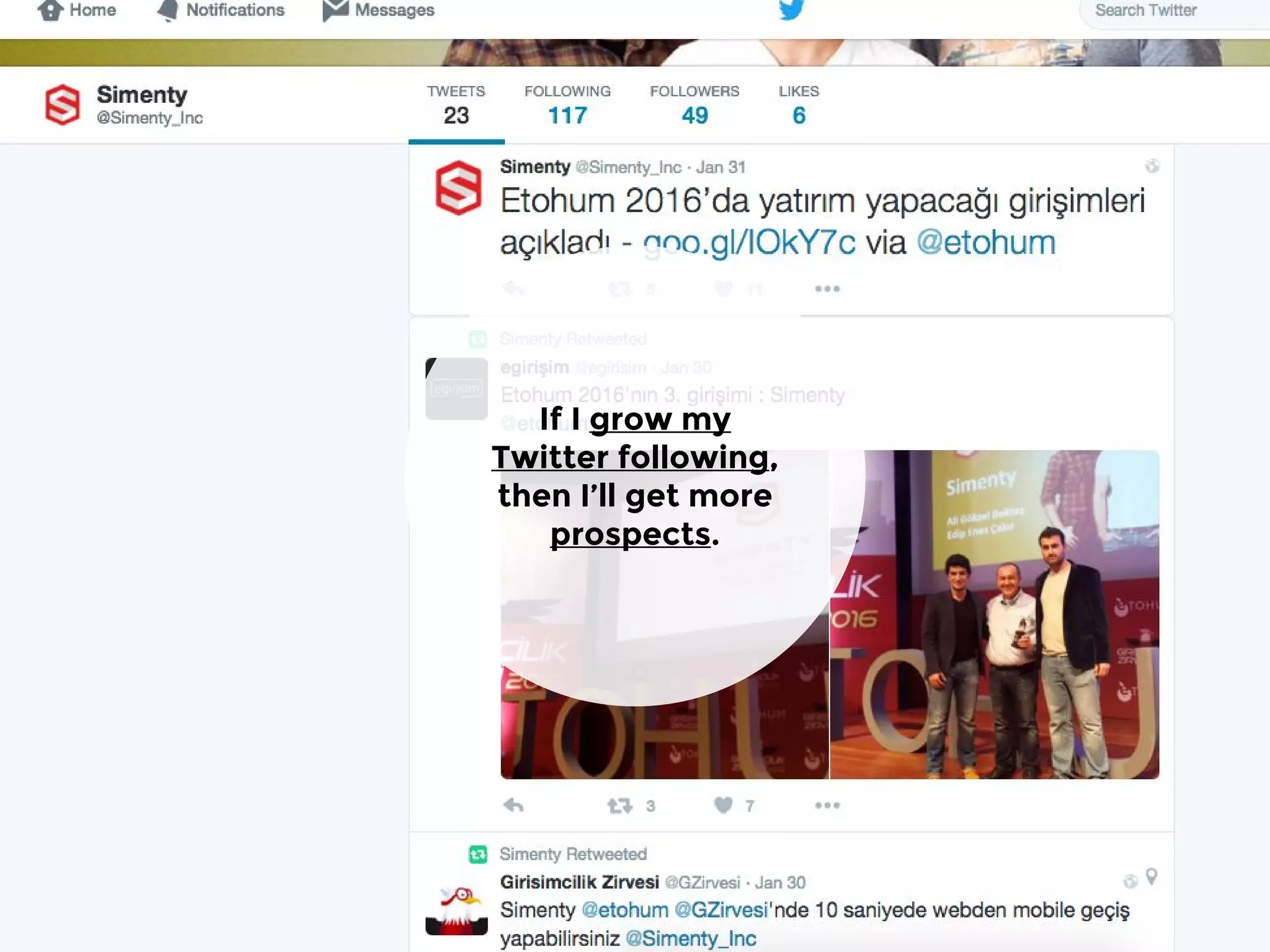 MORE EXAMPLES OF
HYPOTHESIS
If I grow my
Twitter following,
then I’ll get more
prospects.
 