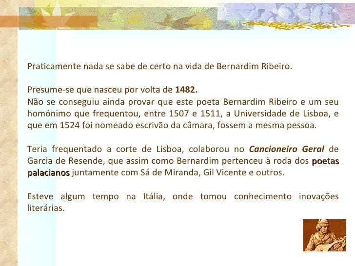 Bernardim ribeiro