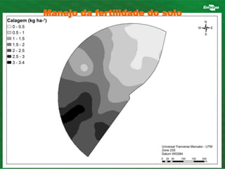 Manejo da fertilidade do solo 
 