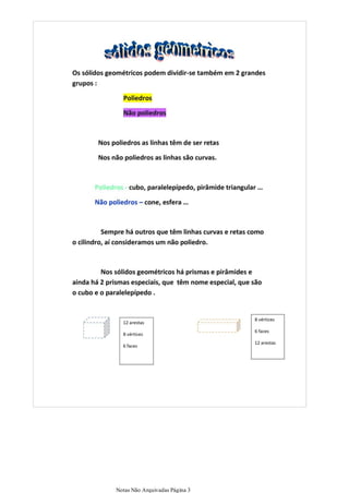 Notas Não Arquivadas Página 3
 