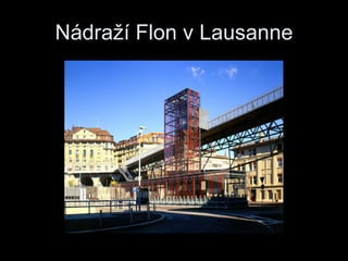 Nádraží Flon v Lausanne 