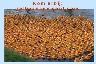 Kom erbij: zelfmanagement.com 