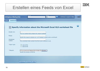 Bernd Beilke und Torsten Hoffmann zu Mashups