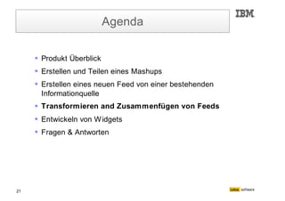 Bernd Beilke und Torsten Hoffmann zu Mashups