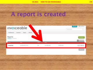 VA 2015 HOW TO USE INVOICEABLE 170
 