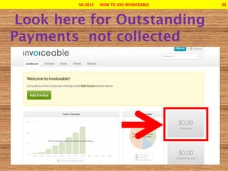 VA 2015 HOW TO USE INVOICEABLE 33
 