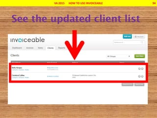 VA 2015 HOW TO USE INVOICEABLE 94
 