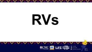 RVs
 