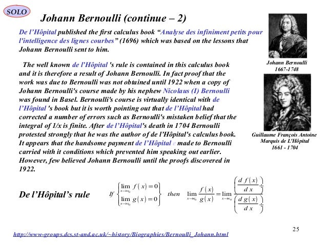 Bernoulli Family Bernoulli Family