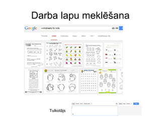 Darba lapu meklēšana
Tulkotājs
 