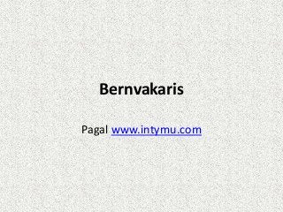 Bernvakaris
Pagal www.intymu.com
 