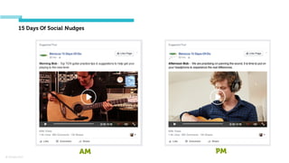 © Orchard 2015
15 Days Of Social Nudges
AM PM
 