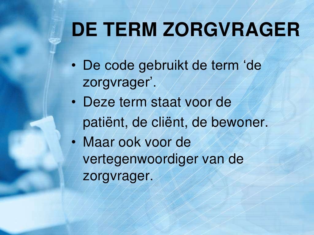 Beroepscode verpleegkundigen