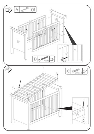 02       A                 01

                                                      02
                      03
                                B

                                            03
              B                                   B

                                B
                                    B
                  B
         01                                      B

                                    B




                                                           B
                            B           1/4x80   08            A



                                        C
03
                                                      C
                                                                   C   3/16x1 ½   04


                           04
     C


              C



                                                                              C




                                                                        04
 