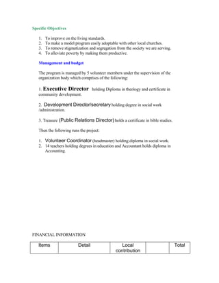 Beroya  Senior Secondary  Construction Program