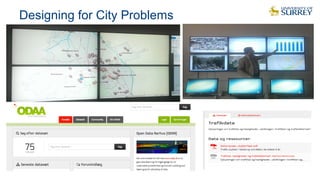 Designing for City Problems
 