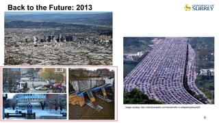 6
Image courtesy: http://robertluisrabello.com/denial/traffic-in-la/#gallery[default]/0/
Source: wikipedia
Back to the Future: 2013
 