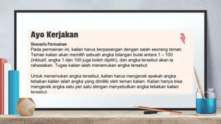 Berpikir Komputasional,materi informatika kelas 10