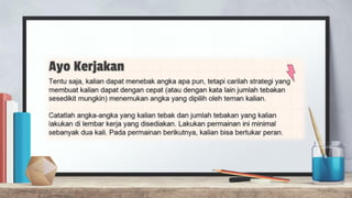 Berpikir Komputasional,materi informatika kelas 10